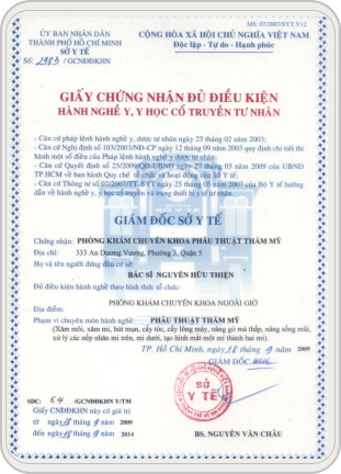 Giấy phép hành nghề