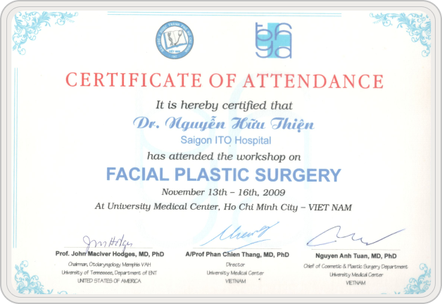 Facial Plastic Surgery Workshop