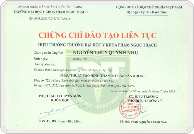 Bằng tốt nghiệp bác sĩ
